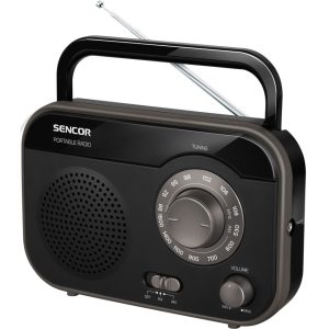 Sencor 210 B rádioprijímač Farba čierna