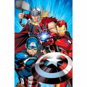 Jerry Fabrics Detská deka Avengers Heroes 02