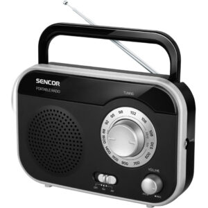 Sencor 210 BS rádioprijímač Farba čierna