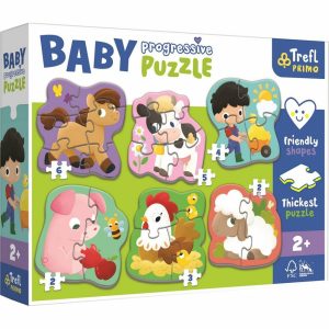 Trefl Baby puzzle Farma
