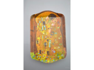 MAKRO – Podnos plast 35×22,5x2cm Klimt Kiss