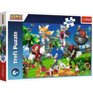 Trefl Puzzle Sonic a jeho priatelia