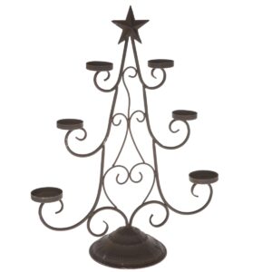 Vianočný kovový svietnik Starlet, , 37,5 x 48,5 x 15,5 cm