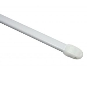 Vitrážna tyč rozťažná, plochá 11 mm biela, 30 – 40 cm