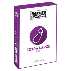 Kondómy Secura Extra Large, 48 ks