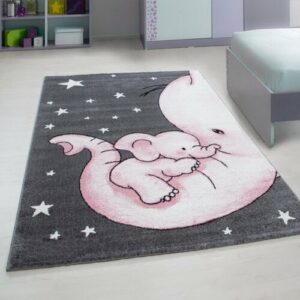 Vopi Kusový detský koberec Kids 560 pink Veľkosť 80 x 150 cm