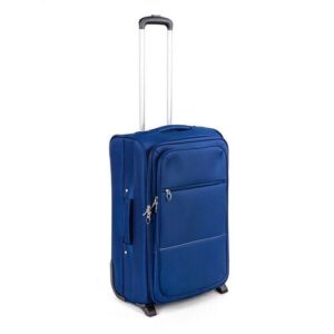 Pretty UP Cestovný textilný kufor stredný, 24″, modrá