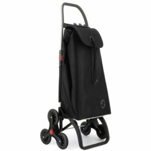 Rolser Nákupná taška s kolieskami do schodov I-Max MF 6 Logic, čierna