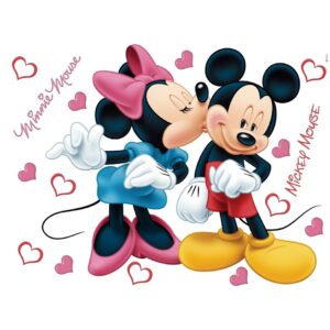 AG Art Samolepiaca dekorácia Minnie a Mickey