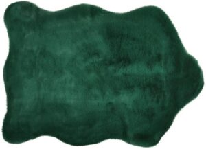 Kusový koberec s krátkým vlasem OSLO 60 x 85 cm - tmavě zelený