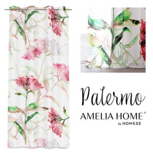 Záves AmeliaHome Palermo svelo ružový