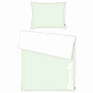 Bench Bavlnené obliečky bielo-zelená