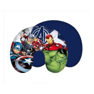 Jerry Fabrics Cestovný vankúšik Avengers „Heroes“, 28 x 33 cm