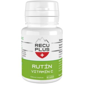 RECUPLUS Rutín + Vitamín C, 90 tabliet