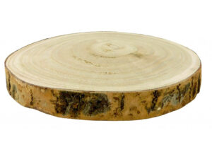 MAKRO – Podnos drevo dekorácia 22cm