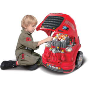Buddy Toys BGP 5011 Detská dielňa automechanik Master motor Farba červená