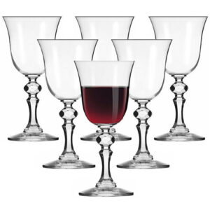 Krosno 6-dielna sada pohárov na červené víno Krista