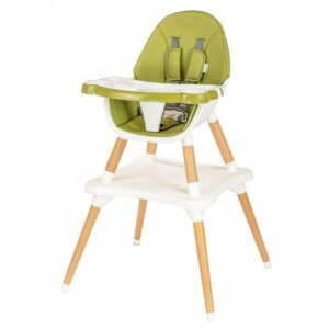New Baby Jedálenská stolička Grace 3v1 zelená