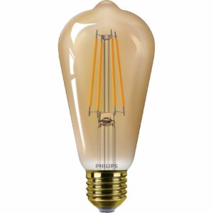 Philips LED filament žiarovka E27 ST64 3